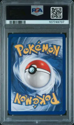 2000 POKEMON ROCKET 1ST ED #80 RAINBOW ENERGY PSA 8 - Image 2