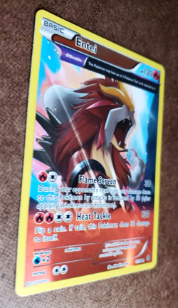 TCG POKEMON Basic ENTEI (15) XY Ancient Origins AOR REVERSE HOLO RARE! 15/98 NP - Image 4