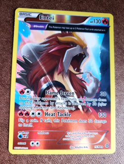 TCG POKEMON Basic ENTEI (15) XY Ancient Origins AOR REVERSE HOLO RARE! 15/98 NP - Image 5