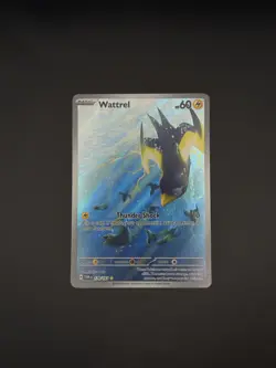Wattrel IR 178/167 Twilight Masquerade Holo Full Art Pokemon Illustration NM - Image 1