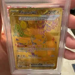 2025 POKEMON PRE EN-PRISMATIC EVOLUTIONS HYPER RARE #179 PIKACHU EX PSA 10 - Image 3