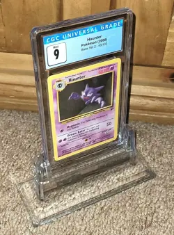 FRIGHTENING 2000 Wizards OTC POKEMON Base Set 2 Haunter #43/130 CGC 9 MINT! - Image 1