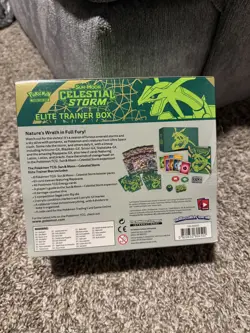 Pokemon TCG Factory Sealed Sun & Moon Celestial Storm Elite Trainer Box - Image 3