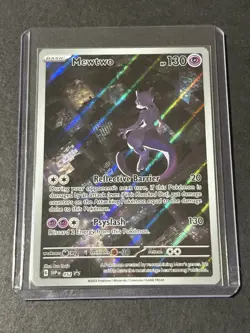PROMO Mewtwo 052 Black star promo 151 Scarlet and Violet Pokemon TCG - Image 2