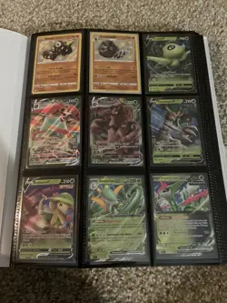 Pokemon Bidner Lot Of 323 Ultra Rares, Full Arts, And More With 151 Binder - Image 2