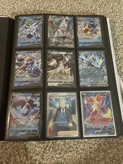 Pokemon Bidner Lot Of 323 Ultra Rares, Full Arts, And More With 151 Binder - Image 4