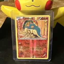 Pokemon - Cyndaquil 18/162 Reverse Holo Common XY Breakthrough - Image 1