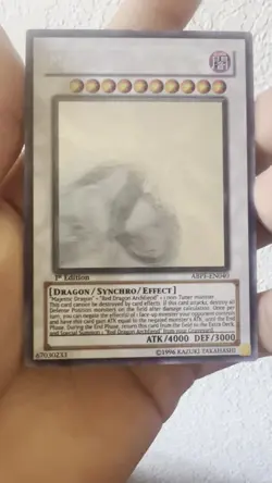 Majestic Red Dragon Ghost Rare 1st Edition ABPF-EN040 Yugioh MP LP - Image 2