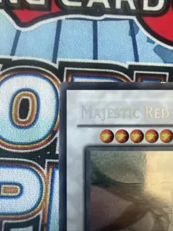 Majestic Red Dragon Ghost Rare 1st Edition ABPF-EN040 Yugioh MP LP - Image 4