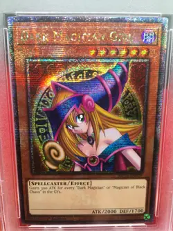 Dark Magician Girl MP24-EN009 Quarter Century Secret Rare Yugioh 25th PSA 10 - Image 2