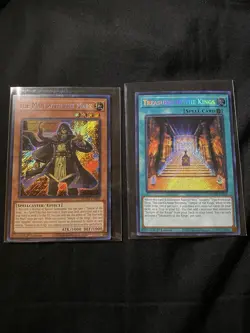 Yugioh The Man with the Mark & Treasures Of The King MZTM 1st Edition - Image 1