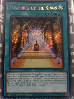 Treasures of the Kings - MZTM-EN006 - Secret Rare - 1st Edition Yugioh English - Image 1