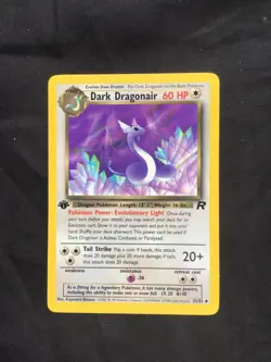 Pokemon Cards: Team Rocket 1st Edition Uncommon: Dark Dragonair 33/82 - Image 1
