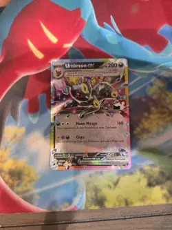 Pokemon Stamped Prize Pack Series 7 Umbreon EX #60 Holo Card Near Mint Condition - Image 1