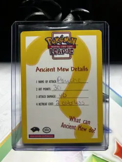 Ancient Mew Holo Promo Pokemon TCG Card Miscellaneous Products - Image 4