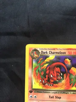 Pokemon Cards: Team Rocket 1st Edition Uncommon: Dark Charmeleon 32/82 - Image 2