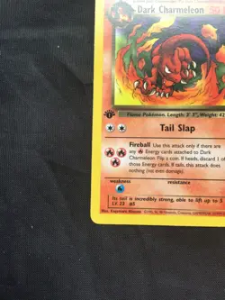 Pokemon Cards: Team Rocket 1st Edition Uncommon: Dark Charmeleon 32/82 - Image 5