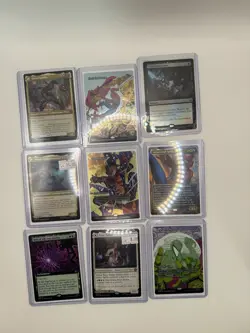 MTG Spider-Man Mythic / Rare Foil & Non Foil & Boarderless Card Lot (97 Cards) - Image 1