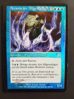 FOIL Arcanis The Omnipotent, Magic Mtg Card Collection, Karten Sammlung - Image 1