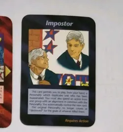 Lot 4 Cartes CARD UNLIMITED ASSASSINS NEW WORLD ORDER INWO ILLUMINATI GAME - Image 3