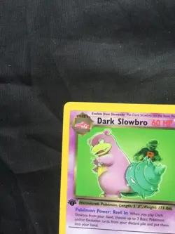 Pokemon Cards: Team Rocket 1st Edition Rare: Dark Slowbro 29/82 - Image 2