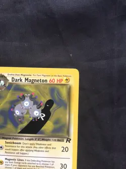 Pokemon Cards: Team Rocket 1st Edition Rare: Dark Magneton 28/82 - Image 3