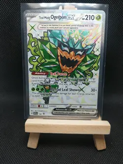 Teal Mask Ogerpon ex 166 Sv: Scarlet & Violet Promo Cards Holo - Image 2