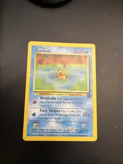 Psyduck Promo 20 Black Star NM WOTC Vintage Pokemon Card Rare TCG B12 - Image 1