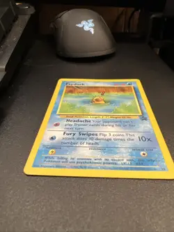Psyduck Promo 20 Black Star NM WOTC Vintage Pokemon Card Rare TCG B12 - Image 3