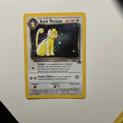 Dark Persian 17 Holo Black Star Promo WOTC Pokemon Card NM - Image 1