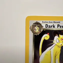 Dark Persian 17 Holo Black Star Promo WOTC Pokemon Card NM - Image 3