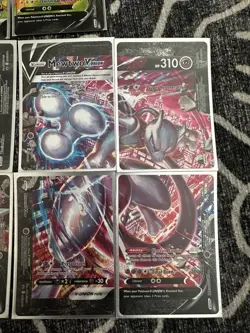 Pokemon V-Union Lot Mewtwo Pikachu Zacian, 12 Card Lot, Mint - Image 4