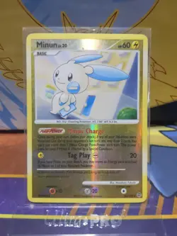 Minun 32/132 Reverse Holo Vintage Pokemon Secret Wonders Beautiful Card 2007 ⚡⚡⚡ - Image 1