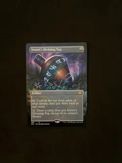 Sensei's Divining Top (Borderless#398) [Double Masters 2022] Magic MTG Cards NM - Image 1