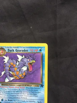 Pokemon Cards: Team Rocket 1st Edition Rare: Dark Gyarados 25/82 - Image 3