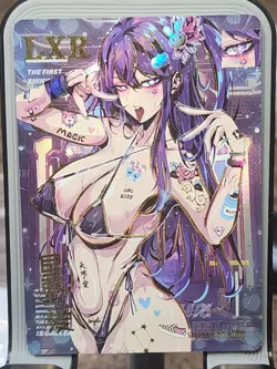 Ai Hoshino Sakura Story Card Anime Waifu Goddess Story LXR LXR-008 Oshi no Ko - Image 1