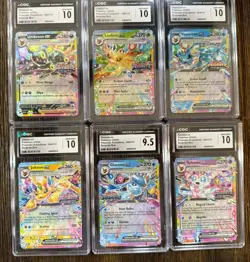 Evolutions Stamped Prismatic Lot Surprise Box Promo 6 Cards Mostly CGC 10 Gem - Image 2
