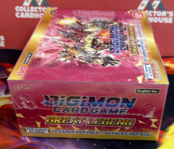 Digimon Great Legend BT04 Trading Card Game TCG | Sealed Booster | V20 - Image 2
