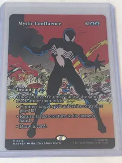 Magic MTG Marvel Spider-Man Mystic Confluence Borderless 0012 FOIL - Image 1