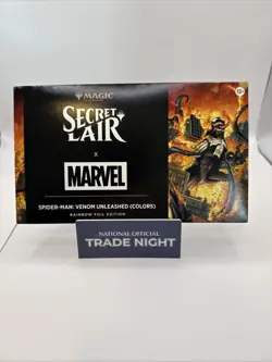 MTG Secret Lair X Marvel Spider-Man: Venom Unleashed (Colors) Rainbow Foil - Image 1