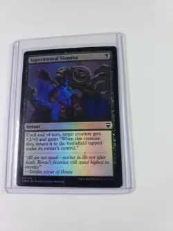 Magic The Gathering Supernatural Stamina Commander Legends Foil 151/361 - Image 3