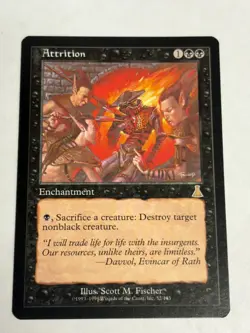 MTG - Attrition - Urza's Destiny - NM- Free Shipping! - Image 1
