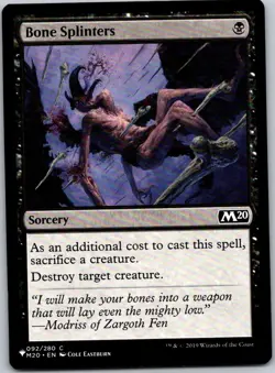 Magic the Gathering Bone Splinters Mystery Booster MTG Free Shipping - Image 1
