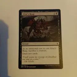 Battle for Zendikar Magic: The Gathering Altar's Reap - Image 1