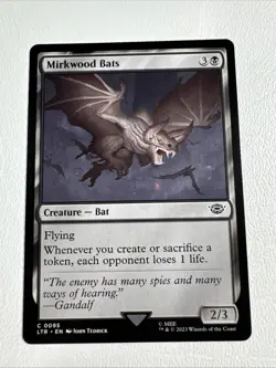 Mirkwood Bats - Regular #95 NM Lord of the Rings: Tales of Middle-Earth MTG - Image 1