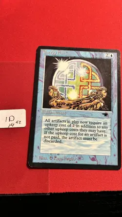 1 Energy Flux - Antiquities Item 1D - Near Mint NM MtG Magic the Gathering - Image 1