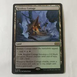 1x Restless Cottage NM-Mint, English Wilds of Eldraine MTG Magic - Image 1