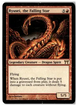 MTG Ryusei, the Falling Star - Champions of Kamigawa Heavily Played English - Image 1