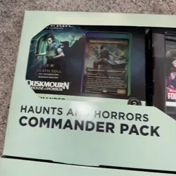 2 SEALED Magic the Gathering Duskmourn Haunts & Horrors Commander / Death Toll - Image 4