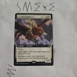 Archon of Emeria (Extended Art) Zendikar Rising Regular, NM - Image 1